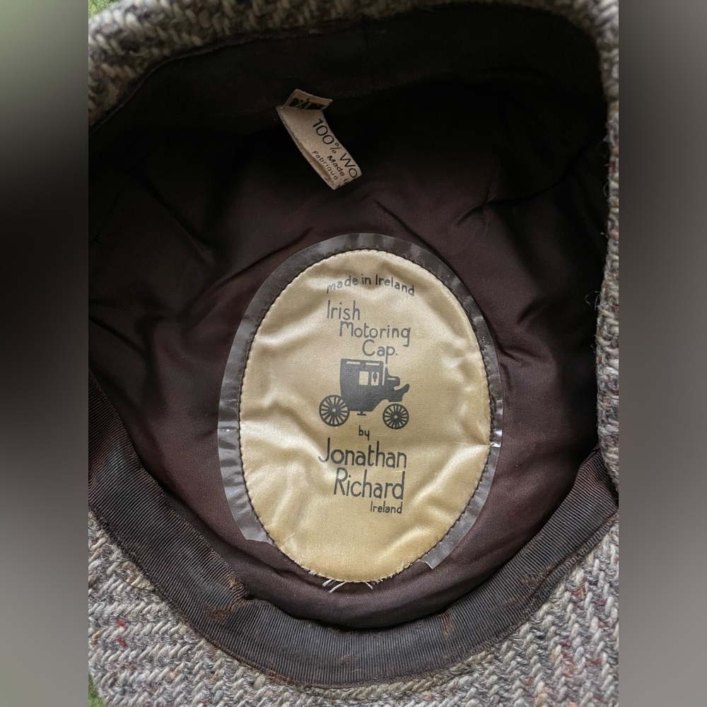 Antique Jonathan Richard Tweed Newsboy Cap - Picture 6 of 13